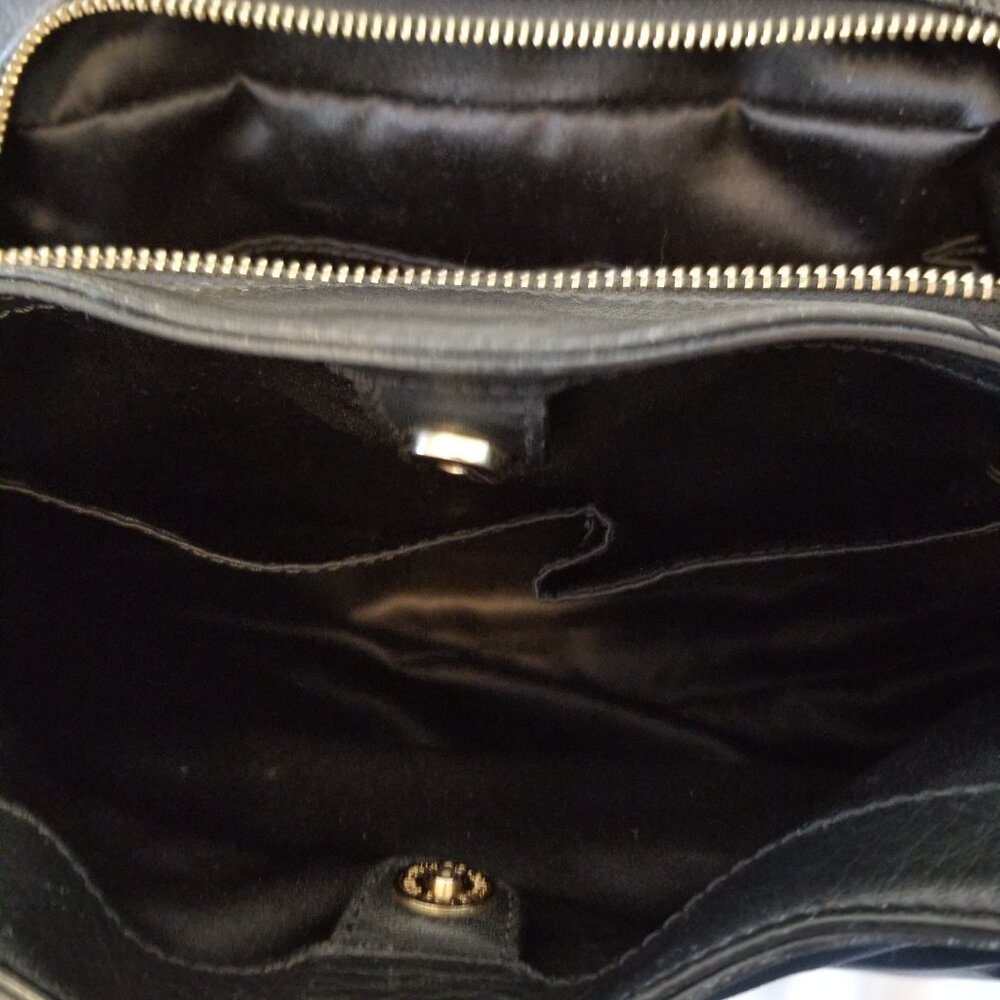 Authentic Coach Black Soft Leather Hobo Campbell Shoulder Bag Purse 2013 - Picture 6 of 13